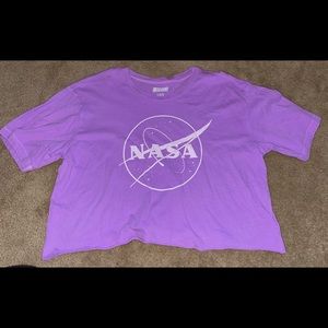 NASA Cropped top